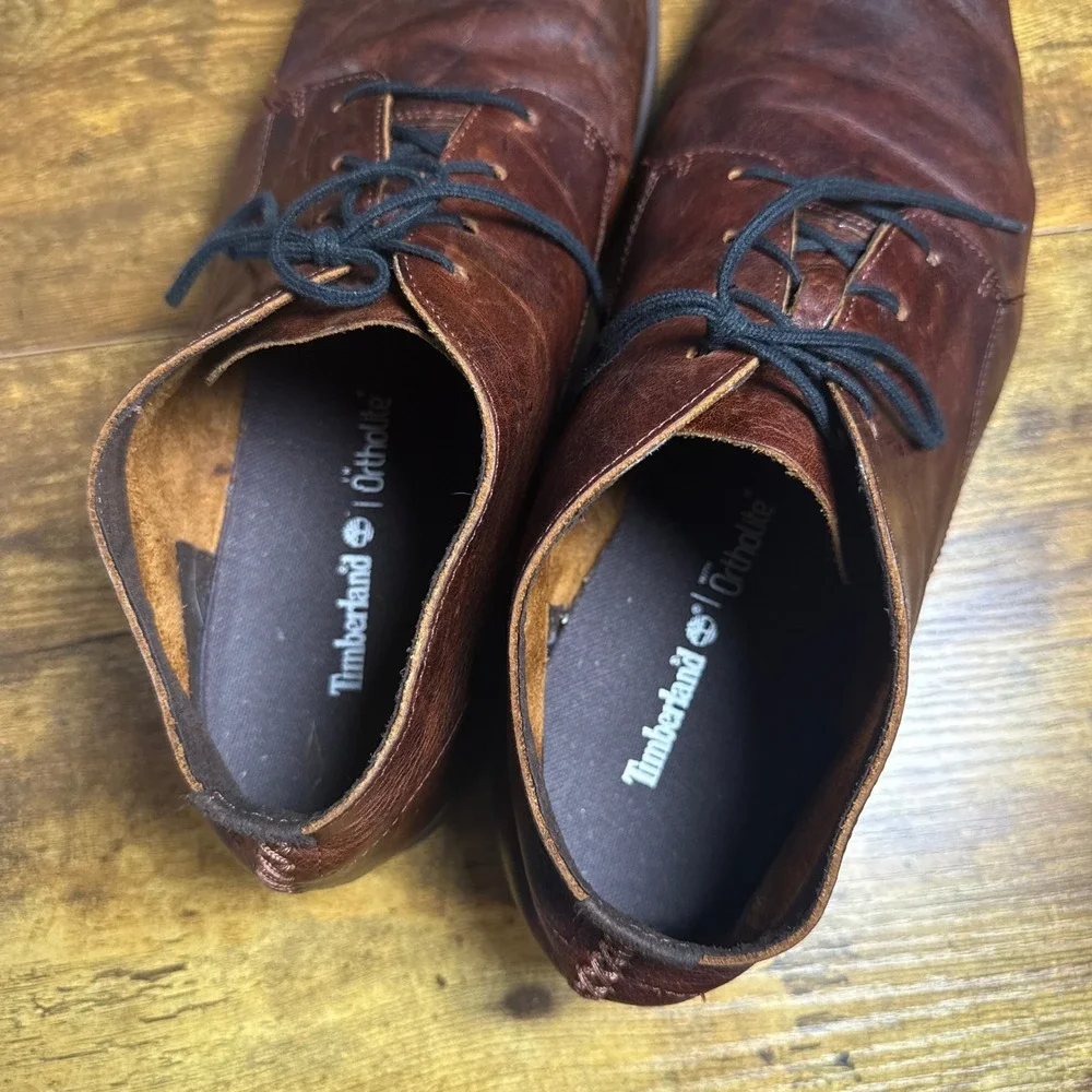 Timberland Yorkdale Chukka A22GK Brown Leather Boots Mens 13